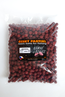 Krmné boilies 5 kg - JAHODA
